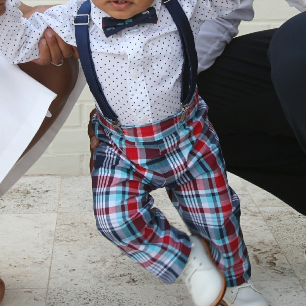 Izod Bow Tie/Suspender Outfit